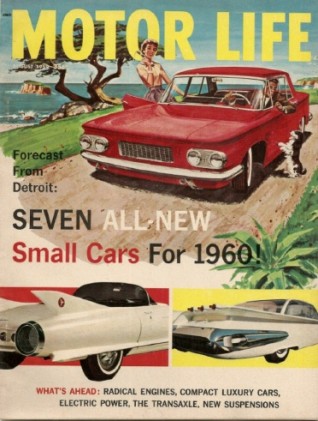 MOTOR LIFE 1959 AUG - 7 NEW SMALL CARS, OLDS, MARK III, NEW ENGINES, CORVAIR